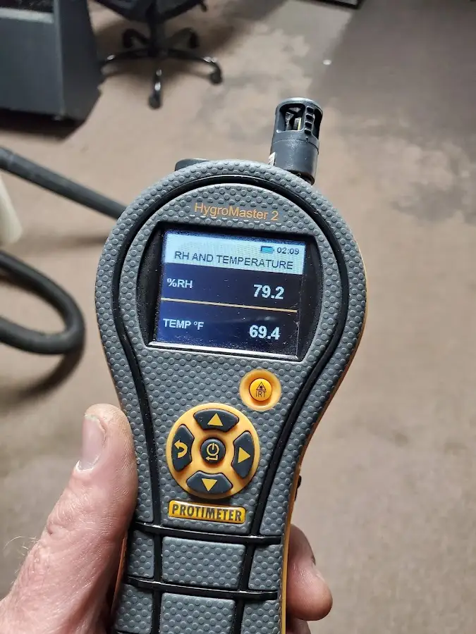 Moisture meter humidity assessment for Mold Remediation & Removal in Independence